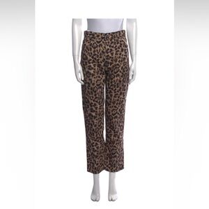 Reformation Animal Print Jeans